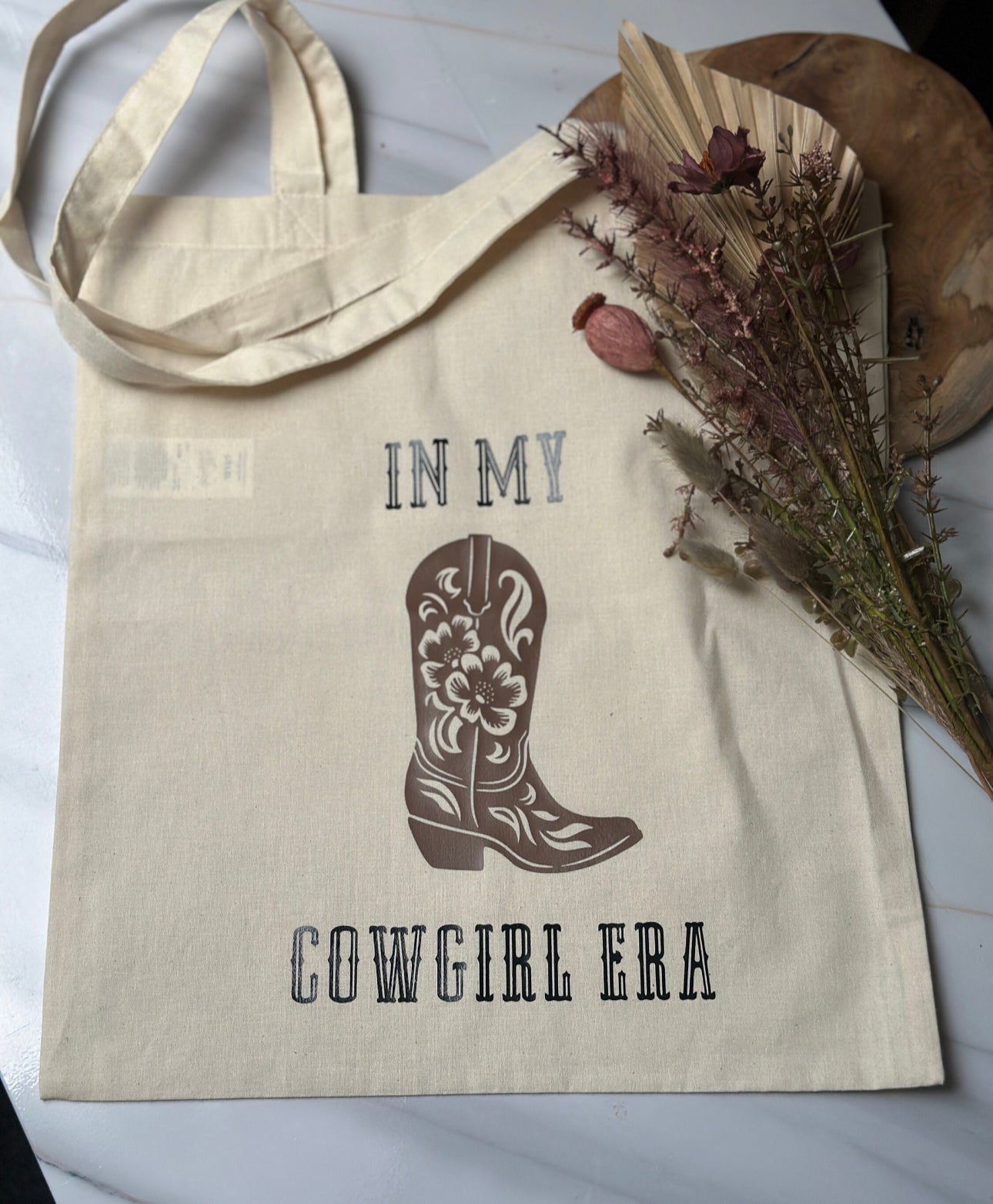 In my cowgirl era tote