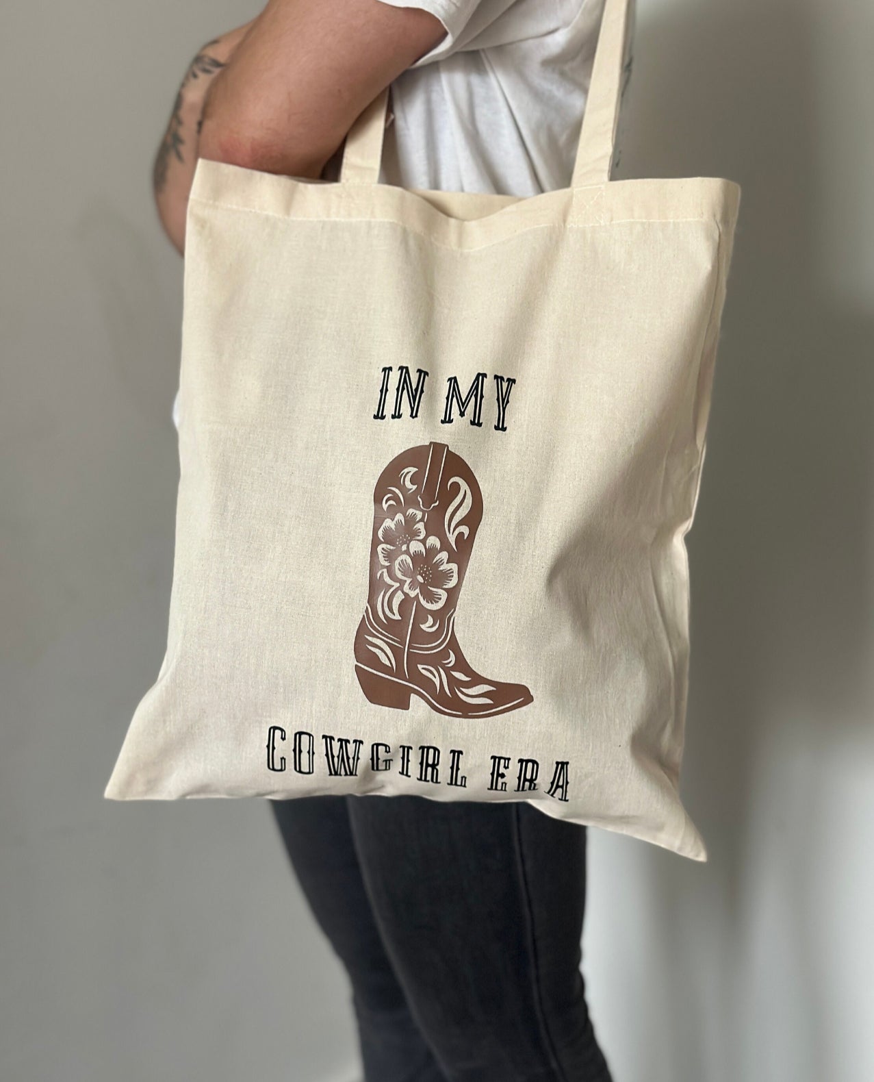 In my cowgirl era tote