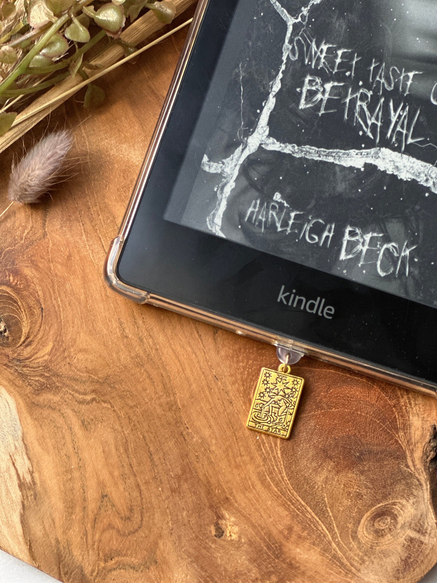 Kindle-bedel tarot cards | Bookish | kindlecharm | Boekachtig cadeau | Kindle-accessoires | kindleaccessoires | USB-C-stekker | gift