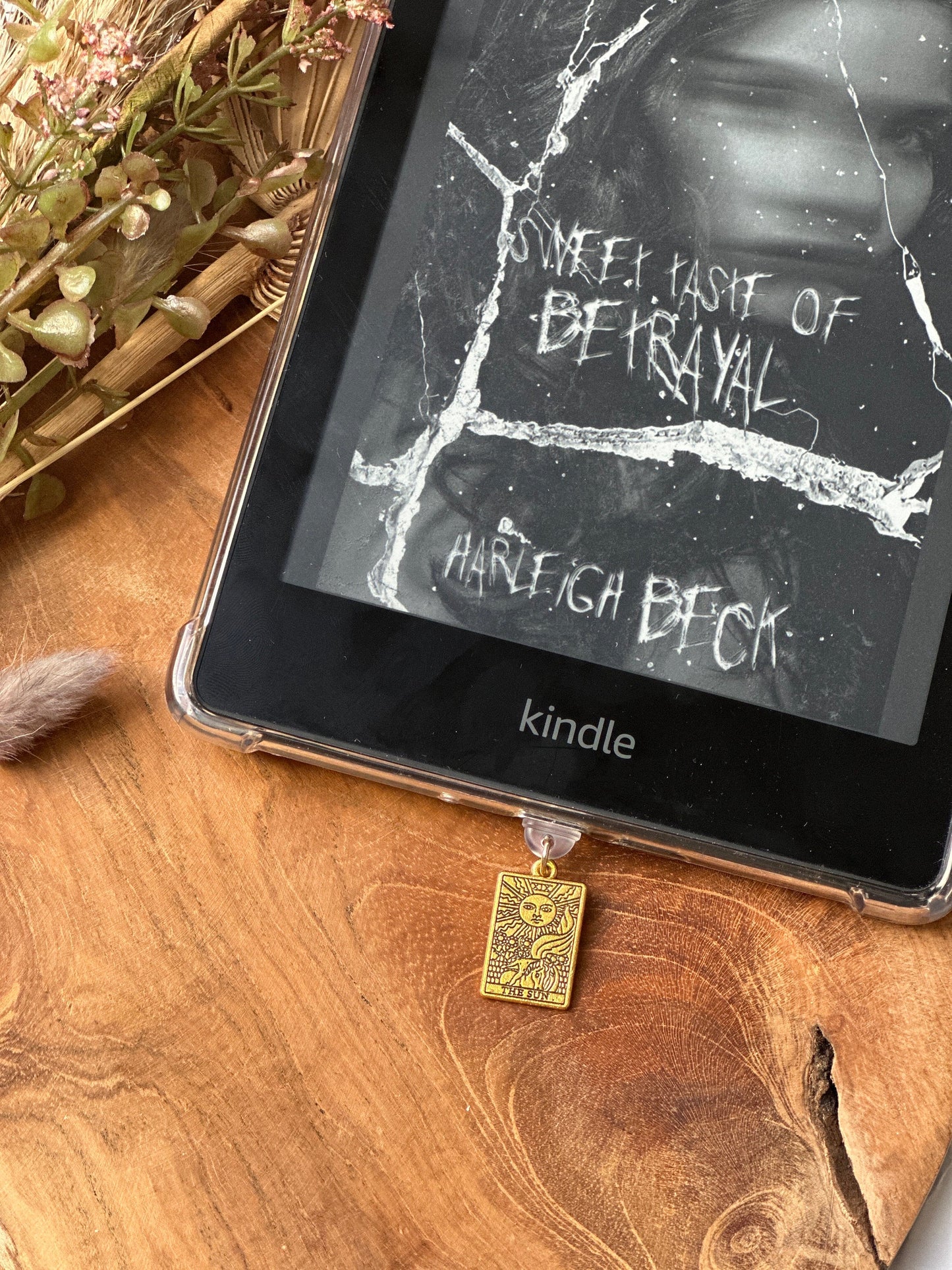 Kindle-bedel tarot cards | Bookish | kindlecharm | Boekachtig cadeau | Kindle-accessoires | kindleaccessoires | USB-C-stekker | gift