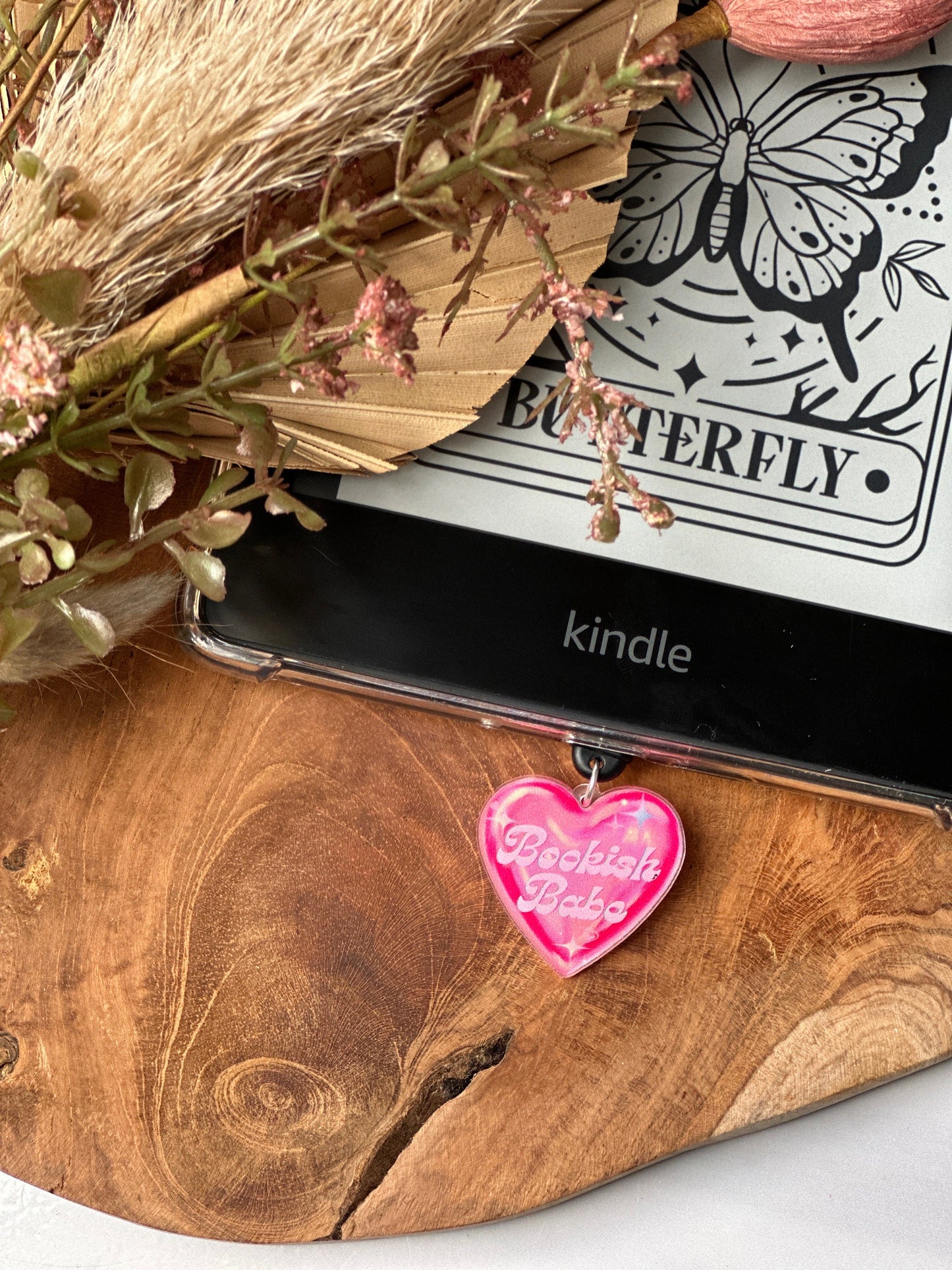 Kindle charms | Bookish | smut | Kindle-accessoires | kindleaccessoires | USB-C-stekker | gift | USB-micro | booklover |