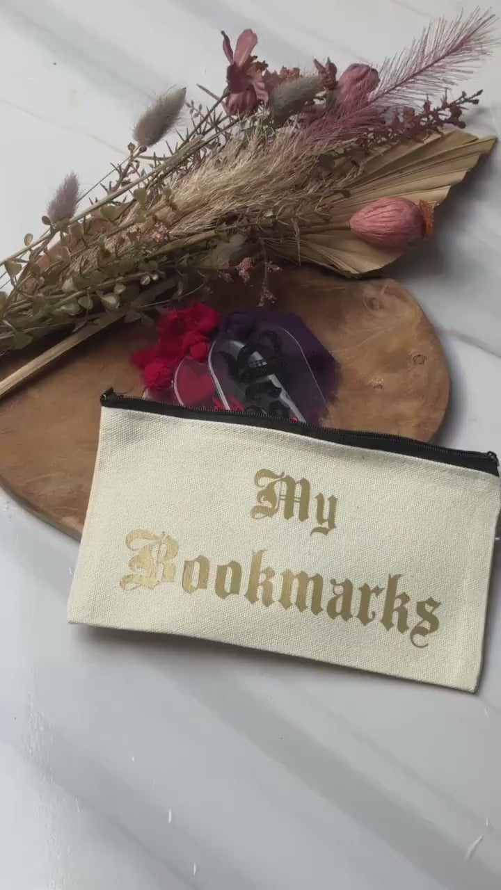 bookmark bag | bookmark storage | bookmarks | orgenaisation |