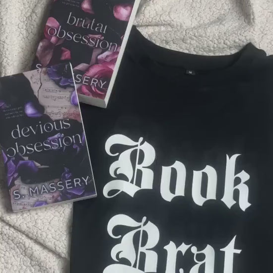 Book Brat  | t-shirt  | bookish merch | bookaholic | reader | books | smut | spicy boon lover | smut slut