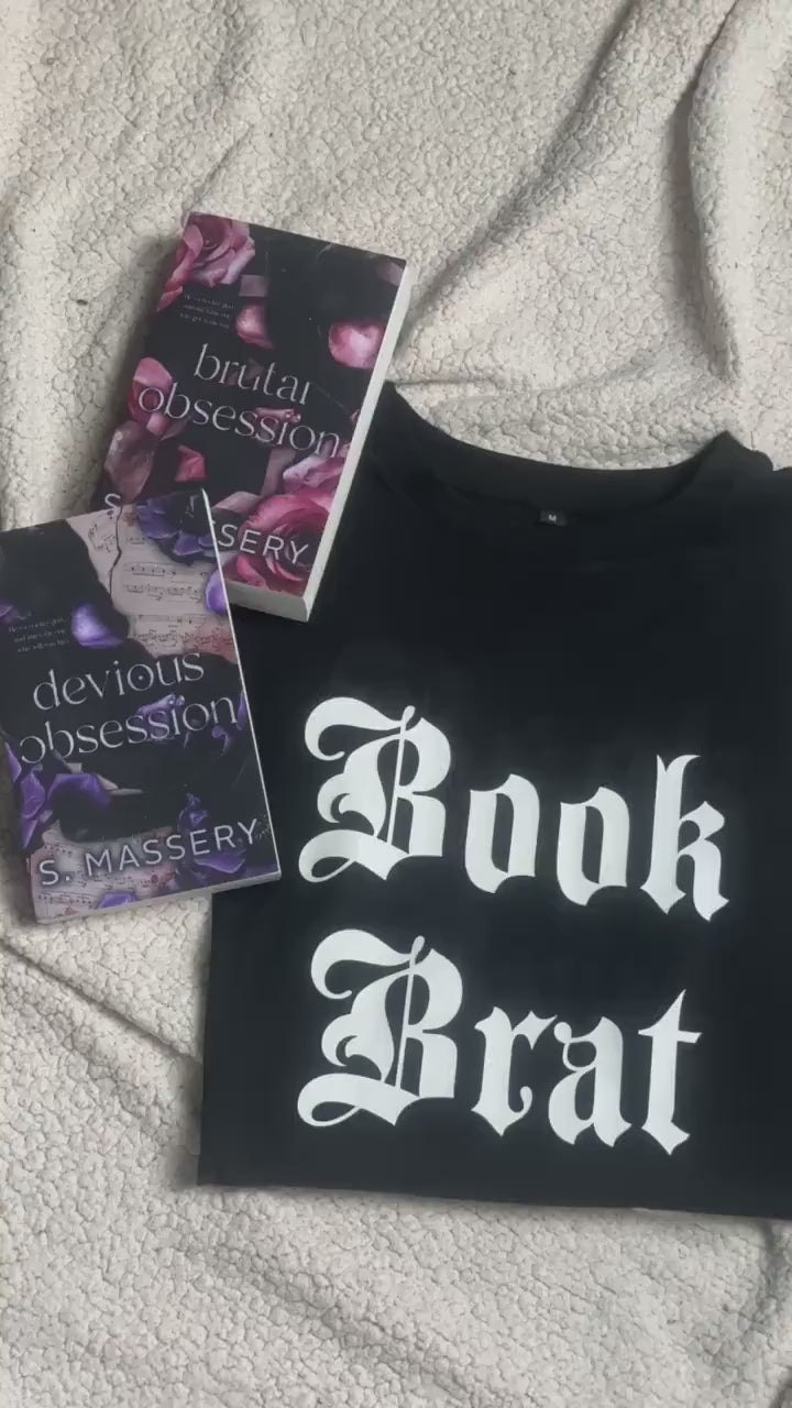 Book Brat  | t-shirt  | bookish merch | bookaholic | reader | books | smut | spicy boon lover | smut slut